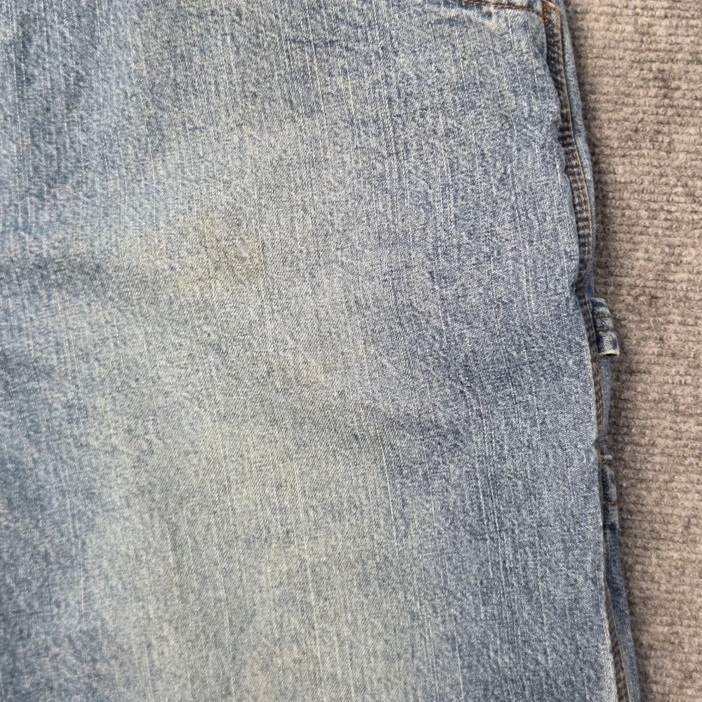 Faded Glory Mens Denim Carpenter Shorts Blue Size 40 Workwear Utility PFG-3970
